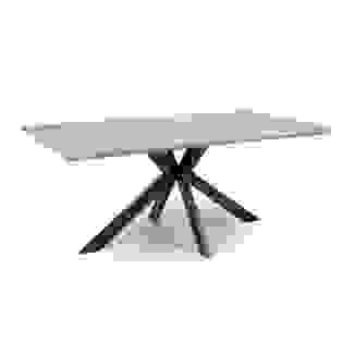 Wood Effect SmarTop Rectangular Fixed or Extending Dining Table
